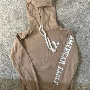 American Eagle Tan Hoodie